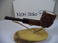 pipa steven old briar  by gasparini pipe in radica & meerschaum    nuova 1