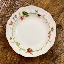 Versace Rosenthal Piattino Per Tazzina Caffè Flower Fantasy