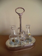 Sambonet Contour Set completo acetoliera argentata made in Italy tavola servizio