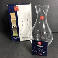 RCR Toscana Caraffa Vino Cristallo Toscano Italiano 2 Litri 10,5" Trasparente Italia NUOVO