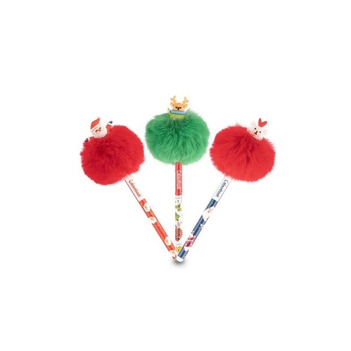 Penna puff natale orso - puff,