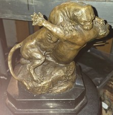 Antica scultura in bronzo due