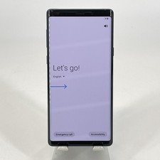 Samsung Galaxy Note 9 blu