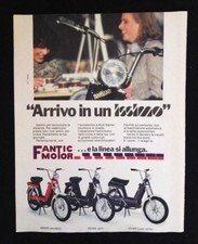 Pubblicita'Advertising Originale Vintage FANTICMOTOR Issimo motorino 1979 (A2)