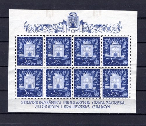 Croazia 1942 mini foglio - 1942,