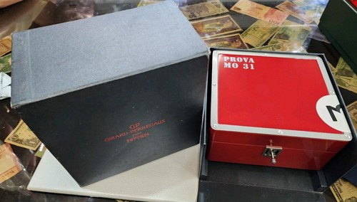 Rara scatola orologio girard - scatola,