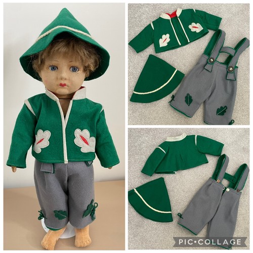 Abito lederhosen per - lederhosen, antica