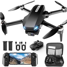 Drone con Telecamera, 2K HD FPV Drone con Motore Brushless, Altitude Hold, Gestu...