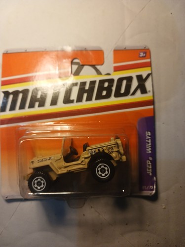 Matchbox jeep willys - matchbox,