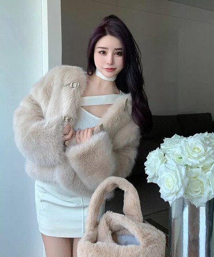 Giacca cappotto pelliccia - giacca,