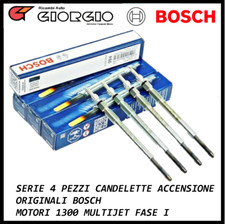 KIT 4 PEZZI CANDELETTE BOSCH