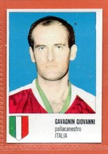 GIOVANNI GAVAGNIN BASKET I GRANDI CAMPIONI 1965  EDIZIONI LAMPO N° 147 PERFETTA