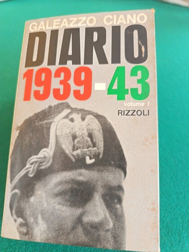 Diario 1939 vol galeazzo - 1939-43,