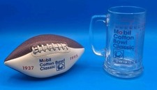 Mobil Cotton Bowl Classic 1995 Football & Mug Authentic Game Day Memorabilia
