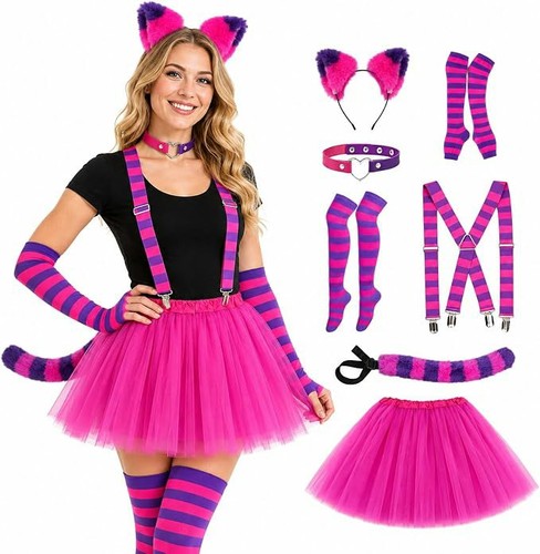 Costume gatto cheshire alice - costume,