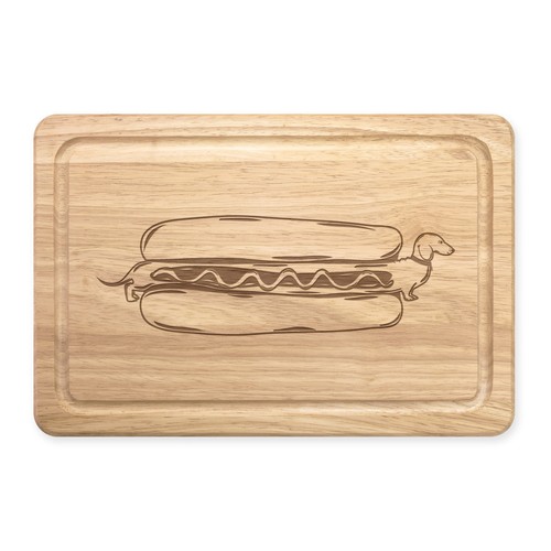 Hot dog bassotto rettangolare - dog,