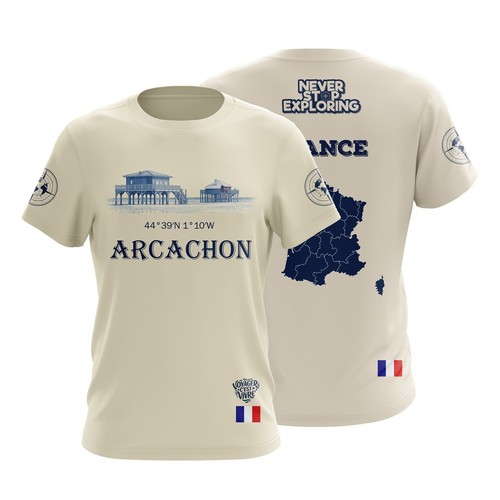 Shirt arcachon france - arcachon,