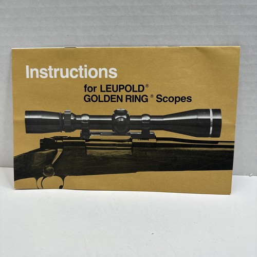 Leupold anello oro - leupold,