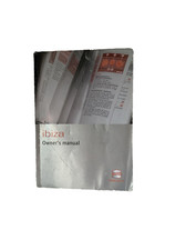 SEAT IBIZA OWNERS HANDBOOK