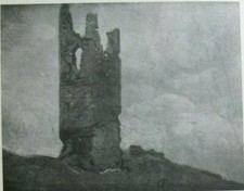 stampa antica ROMA TORRE