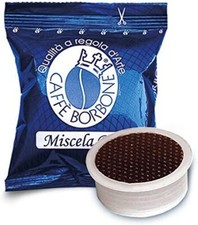 100 Capsule caffè Borbone miscela Blu EP compatibili LAVAZZA ESPRESSO POINT 
