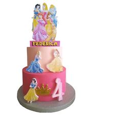 Torta Scenografica Polistirolo Principesse Disney Personalizzata per Compleanno
