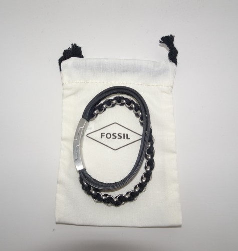 Bracciale uomo pelle - , fossil