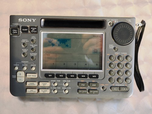 Sony icf mw sw - sw, lw/mw/sw/fm