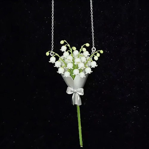 Collana bouquet fiori - bouquet, di