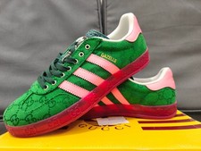 Adidas x Gucci Gazelle verde