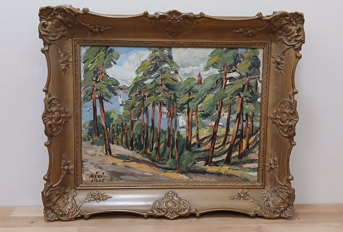 Quadro dipinto olio antico