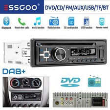Autoradio con DAB+ Lettore CD DVD MP3 USB Bluetooth Vivavoce 1 DIN SD Aux-In FM