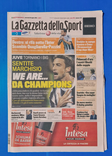 Gazzetta dello sport luglio - gazzetta,