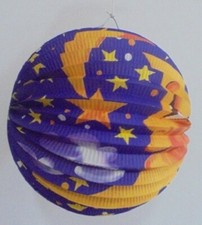 LANTERNA DA APPENDERE IN CARTA  - LUNA 