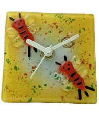 Orologio Vetro Artistico