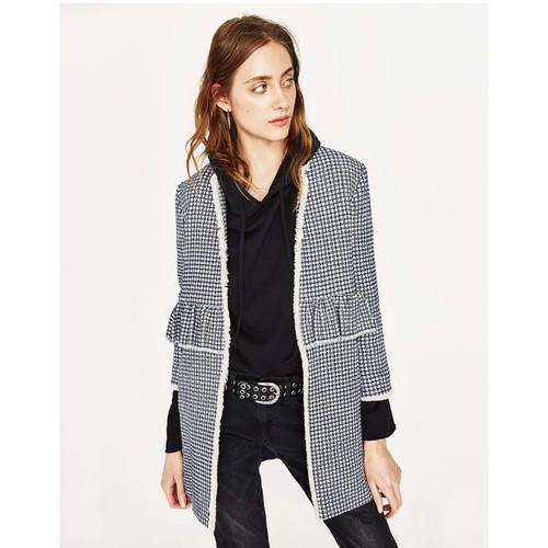 Cappotto zara gingham - cappotto,
