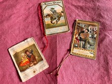 RARO ANTICO LOTTO libretto calendario pubblicitario profumi italiani : 1917-1929-1935 !