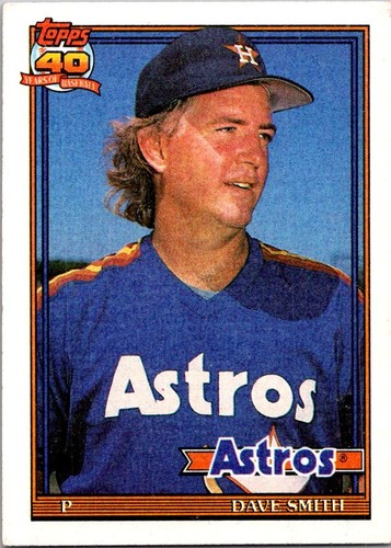 1991 topps 215 dave - topps,