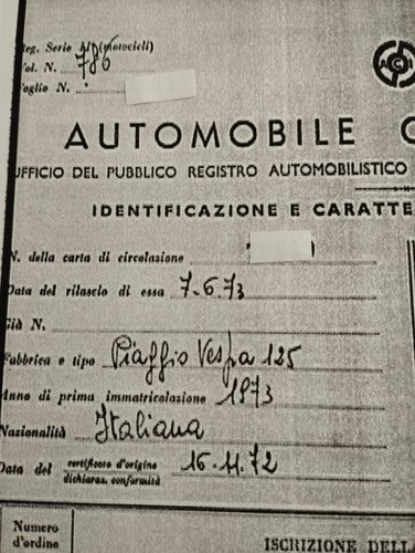 Vespa primavera 125 pavia - ,