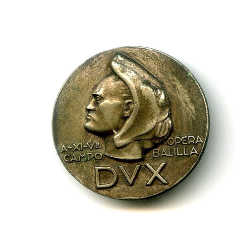 Medaglia opera balilla anno - opera,