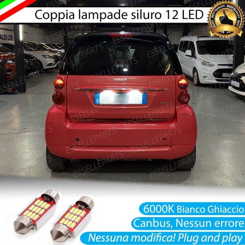 Luci targa smart fortwo - targa,
