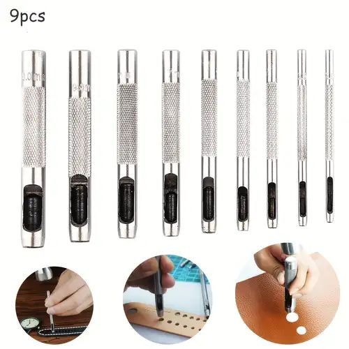 Fustelle acciaio set pz - in,