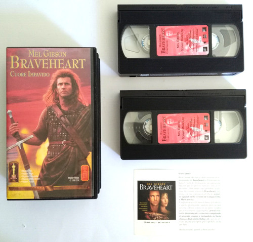 Vhs braveheart cuore - braveheart,