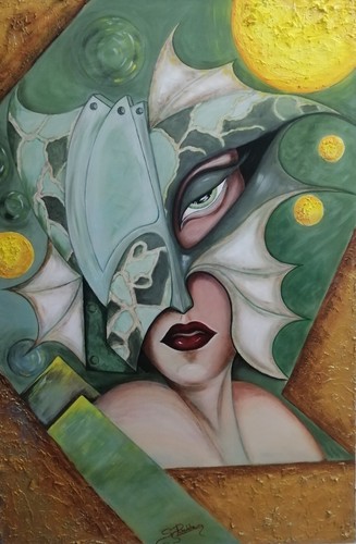 Dipinto serie i guardiani - dipinto, "