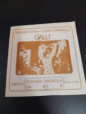 corde chitarra vintage galli