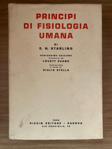 Principi fisiologia umana - fisiologia,