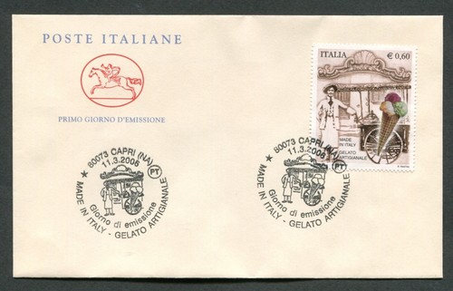 Italia fdc 2006 made in - fdc,