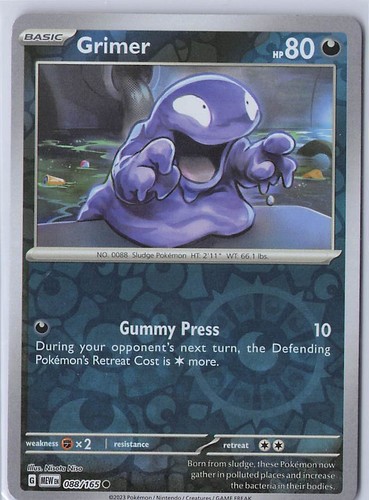 Grimer reverse holo - reverse, sv