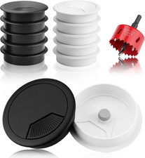 12 Pezzi Passacavi Scrivania