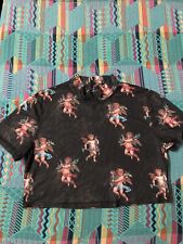 Maglia Maglietta Donna Ragazza Bambina Nuova Angeli Vintage Corta Top Affare